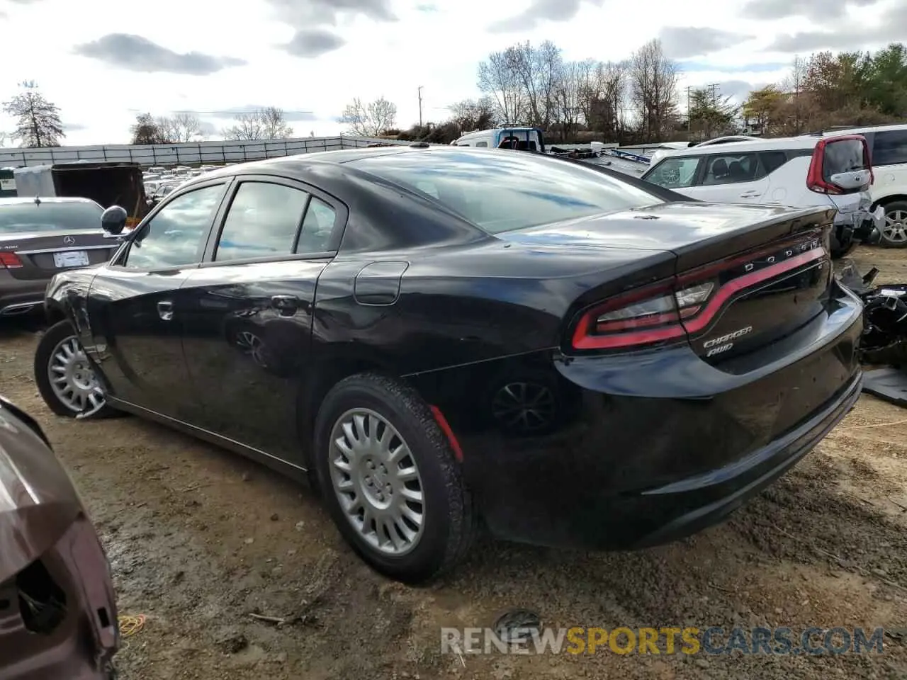2 fotografías del automóvil dañado 2C3CDXKG8MH650348 DODGE CHARGER 2021