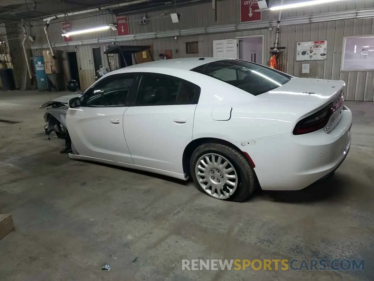 2 fotografías del automóvil dañado 2C3CDXKGXMH570548 DODGE CHARGER 2021