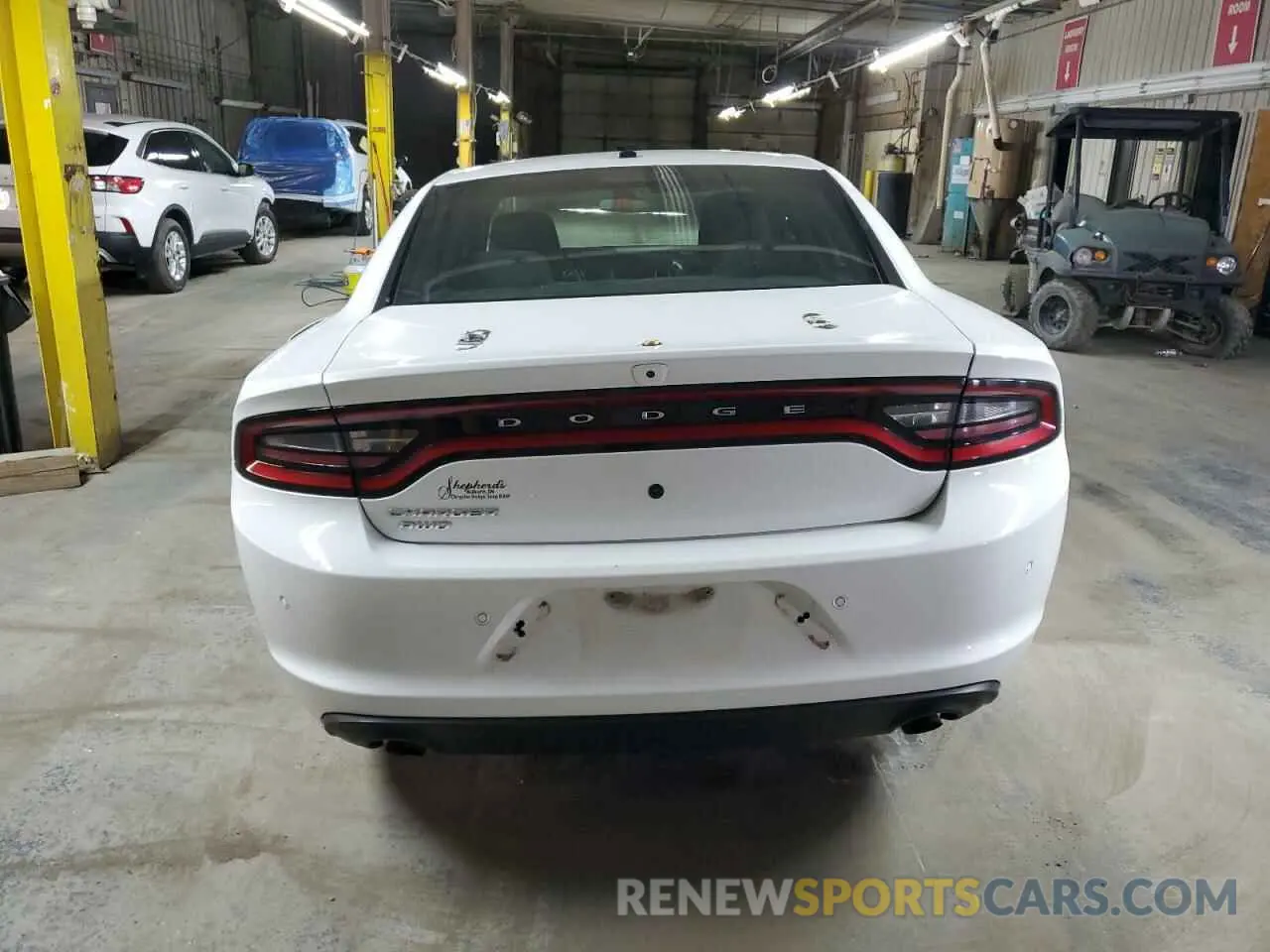 6 fotografías del automóvil dañado 2C3CDXKGXMH570548 DODGE CHARGER 2021