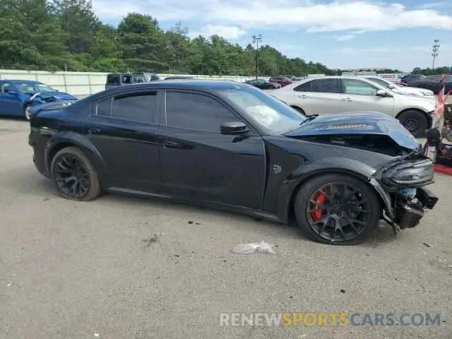 4 fotografías del automóvil dañado 2C3CDXL90MH513159 DODGE CHARGER 2021