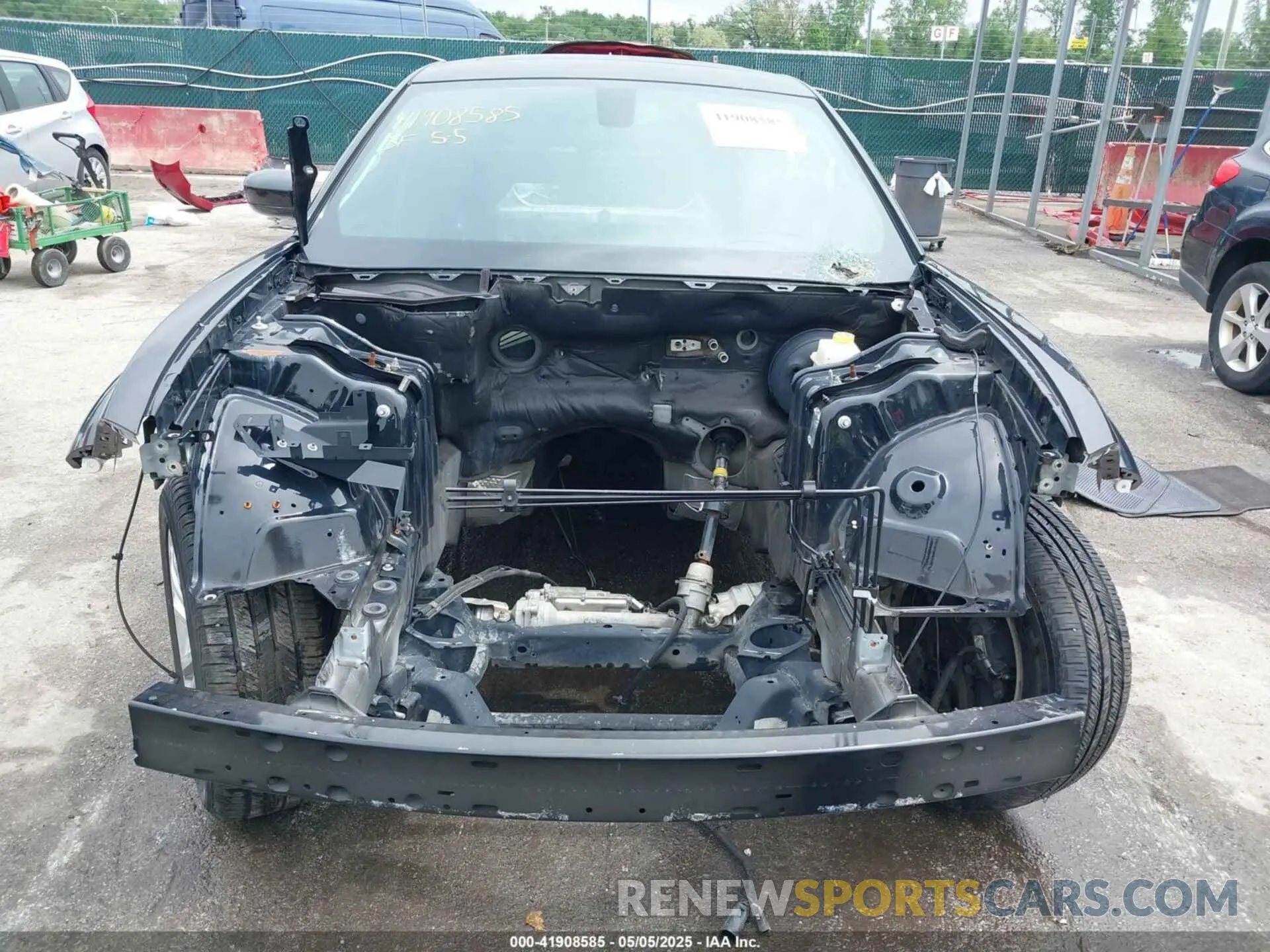 6 fotografías del automóvil dañado 2C3CDXL90MH543438 DODGE CHARGER 2021