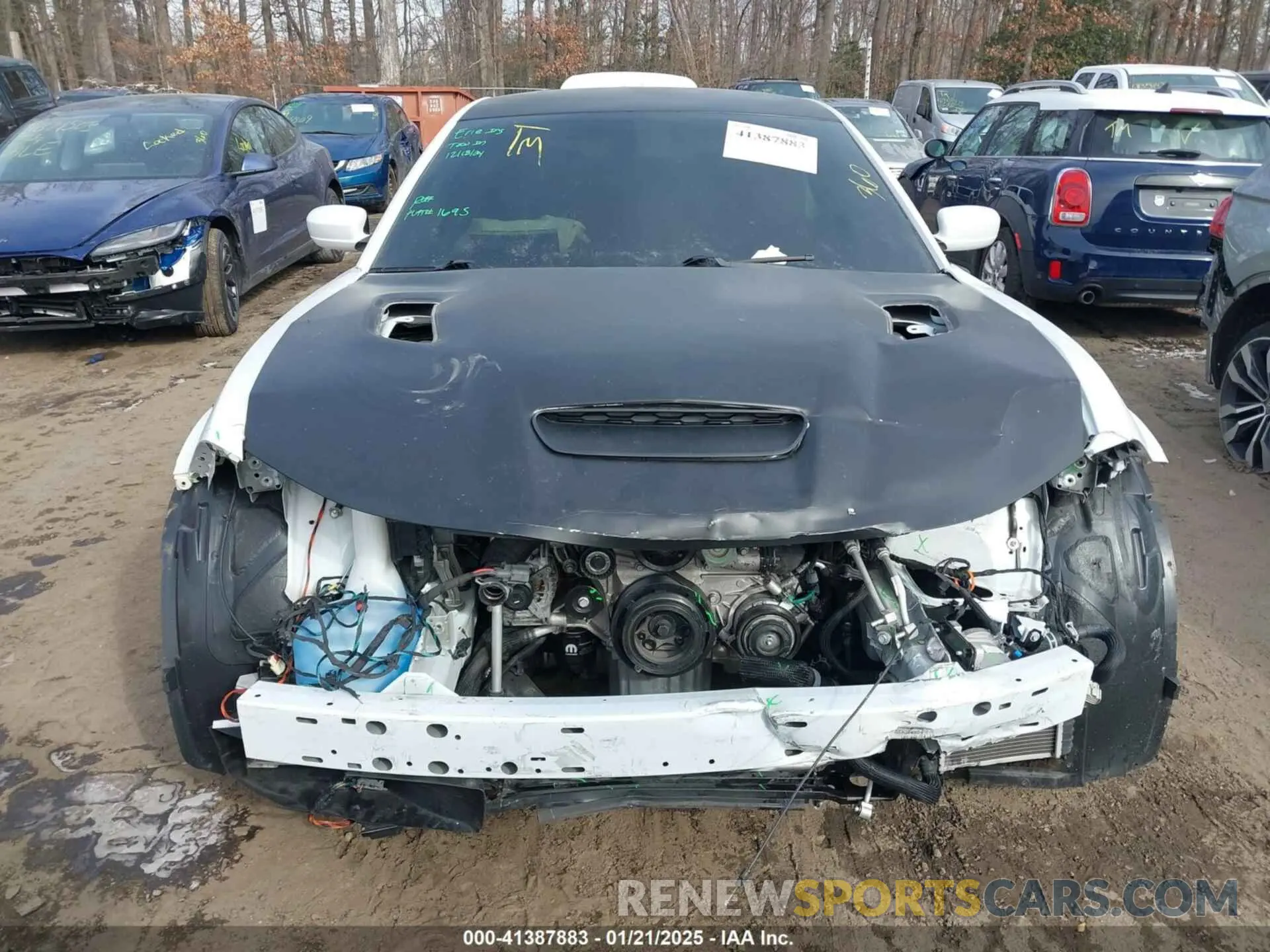 12 fotografías del automóvil dañado 2C3CDXL92MH585934 DODGE CHARGER 2021