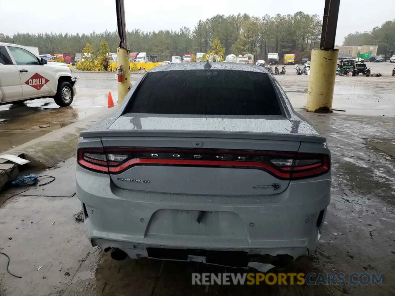 6 fotografías del automóvil dañado 2C3CDXL97MH615140 DODGE CHARGER 2021