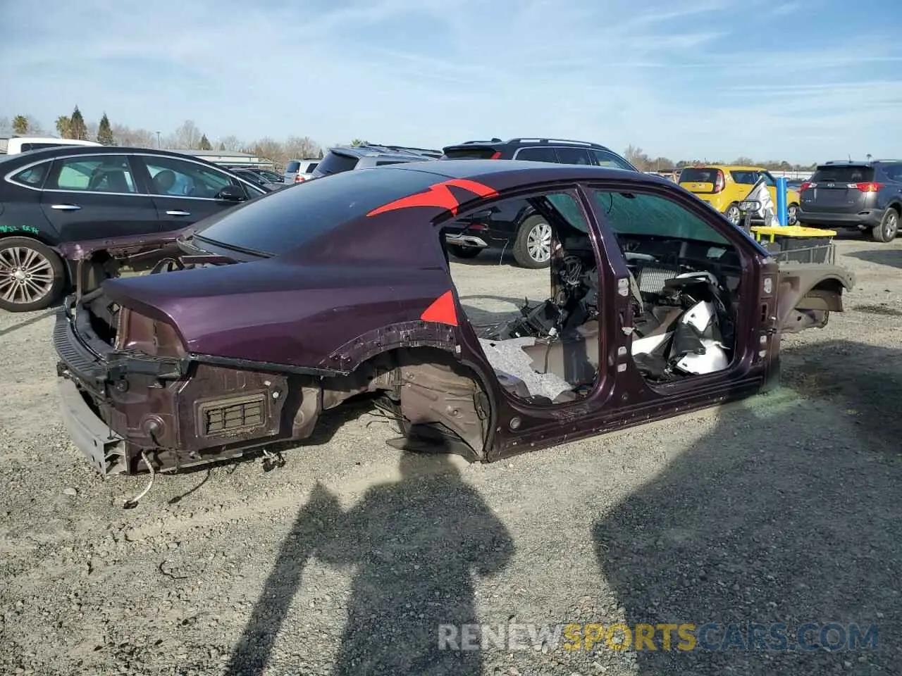 3 fotografías del automóvil dañado 2C3CDXL9XMH619019 DODGE CHARGER 2021