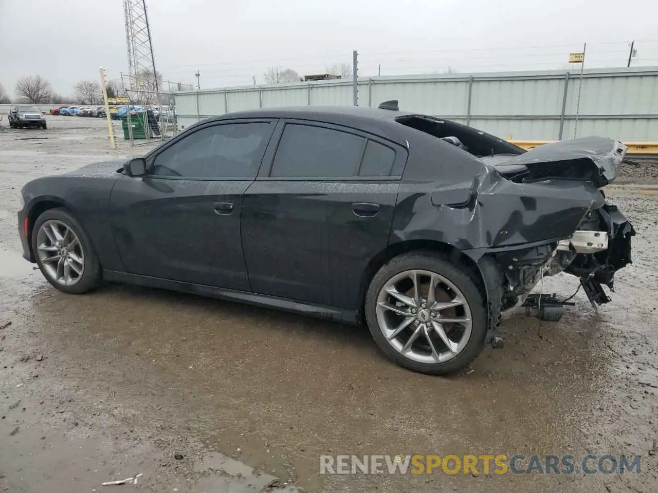 2 fotografías del automóvil dañado 2C3CDXMG8MH581903 DODGE CHARGER 2021