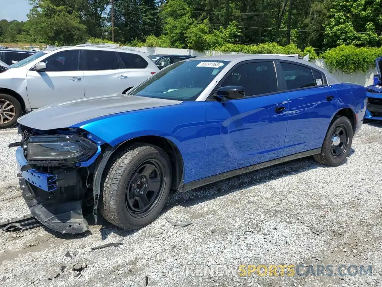 1 fotografías del automóvil dañado 2C3CDXAT0NH114011 DODGE CHARGER 2022