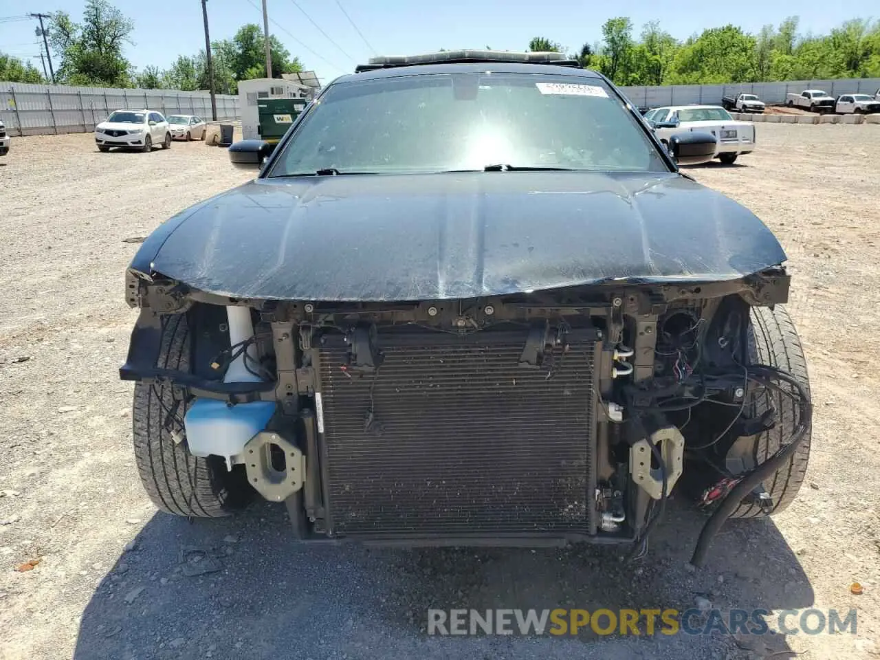 5 fotografías del automóvil dañado 2C3CDXAT5NH109936 DODGE CHARGER 2022