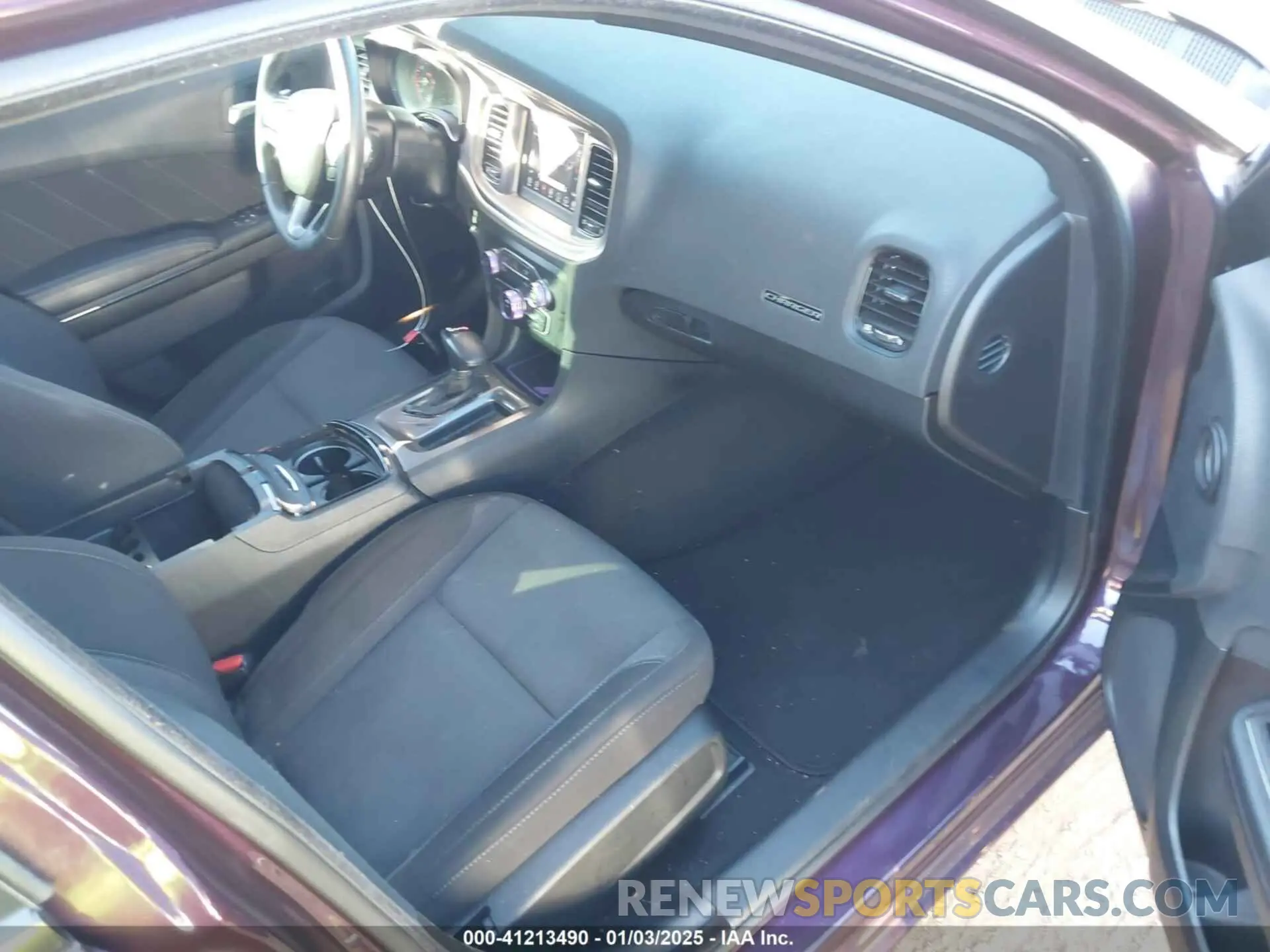 5 fotografías del automóvil dañado 2C3CDXBG0NH123597 DODGE CHARGER 2022