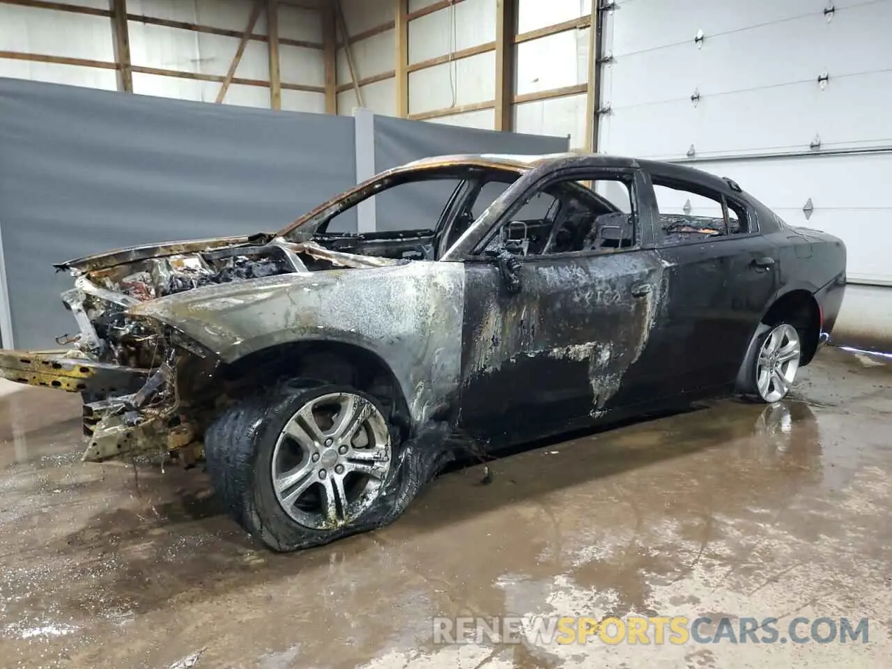 1 fotografías del automóvil dañado 2C3CDXBG0NH145275 DODGE CHARGER 2022