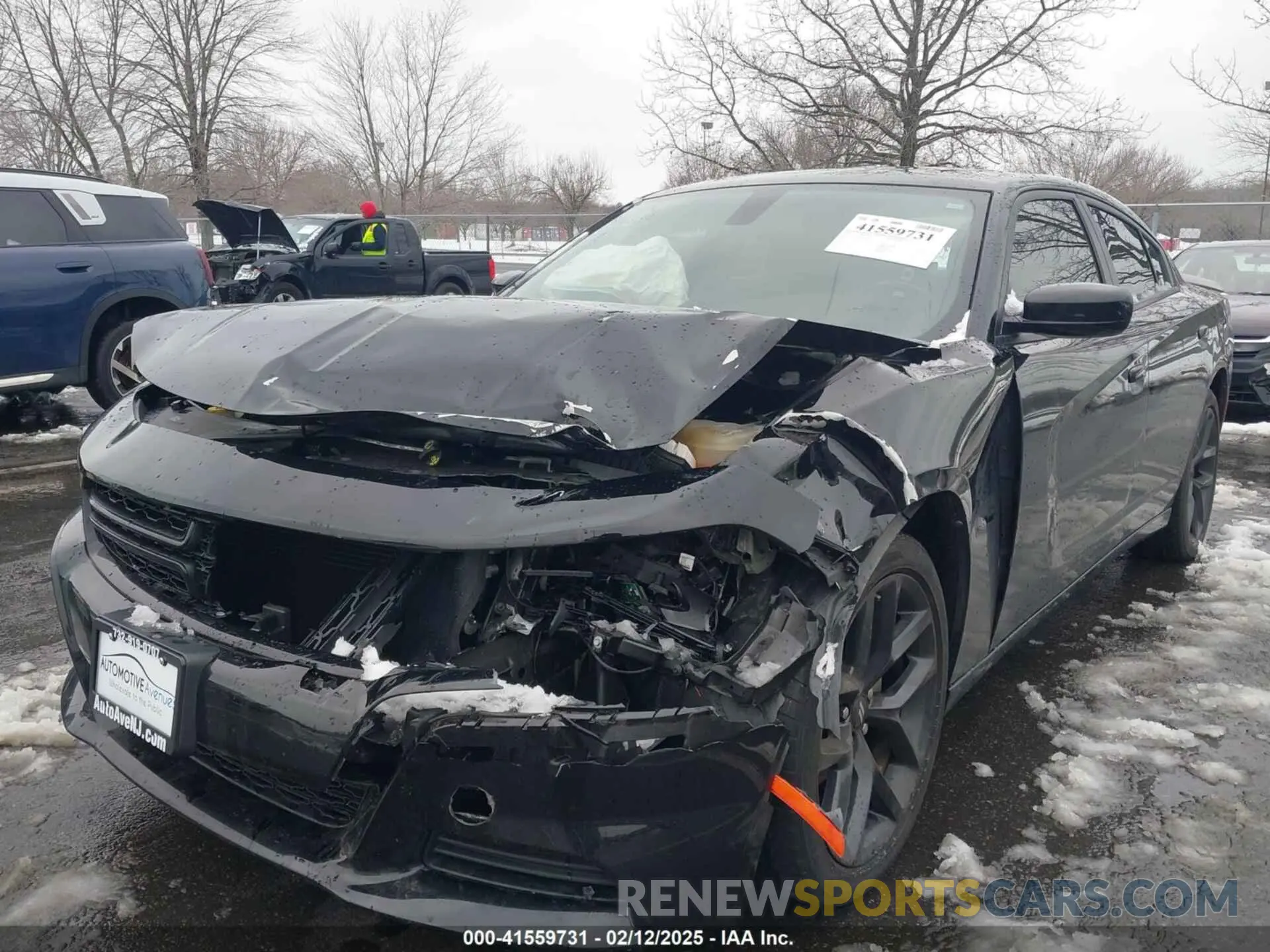 6 fotografías del automóvil dañado 2C3CDXBG0NH157720 DODGE CHARGER 2022