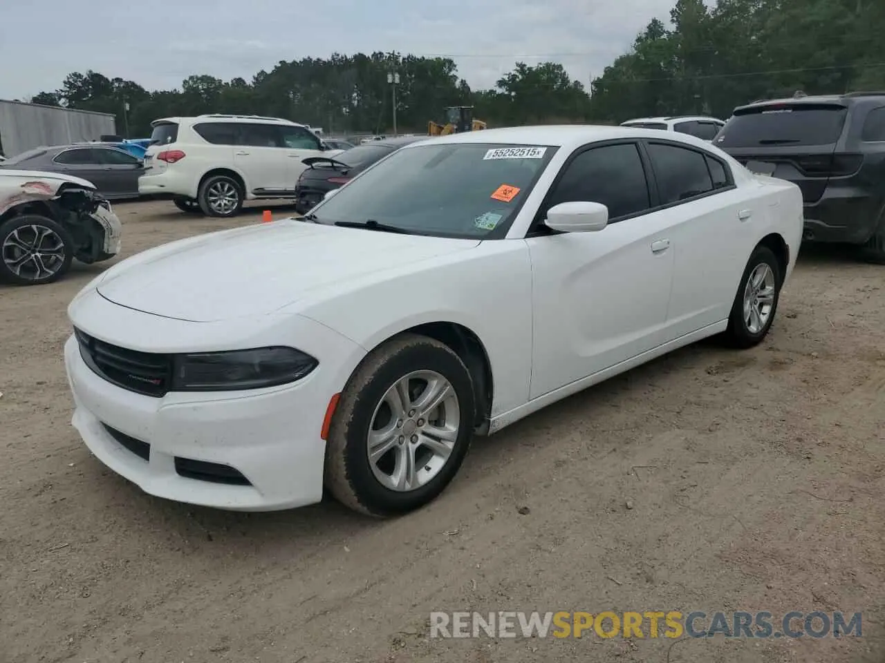 1 fotografías del automóvil dañado 2C3CDXBG0NH250429 DODGE CHARGER 2022