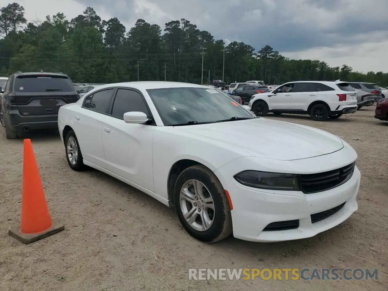 4 fotografías del automóvil dañado 2C3CDXBG0NH250429 DODGE CHARGER 2022