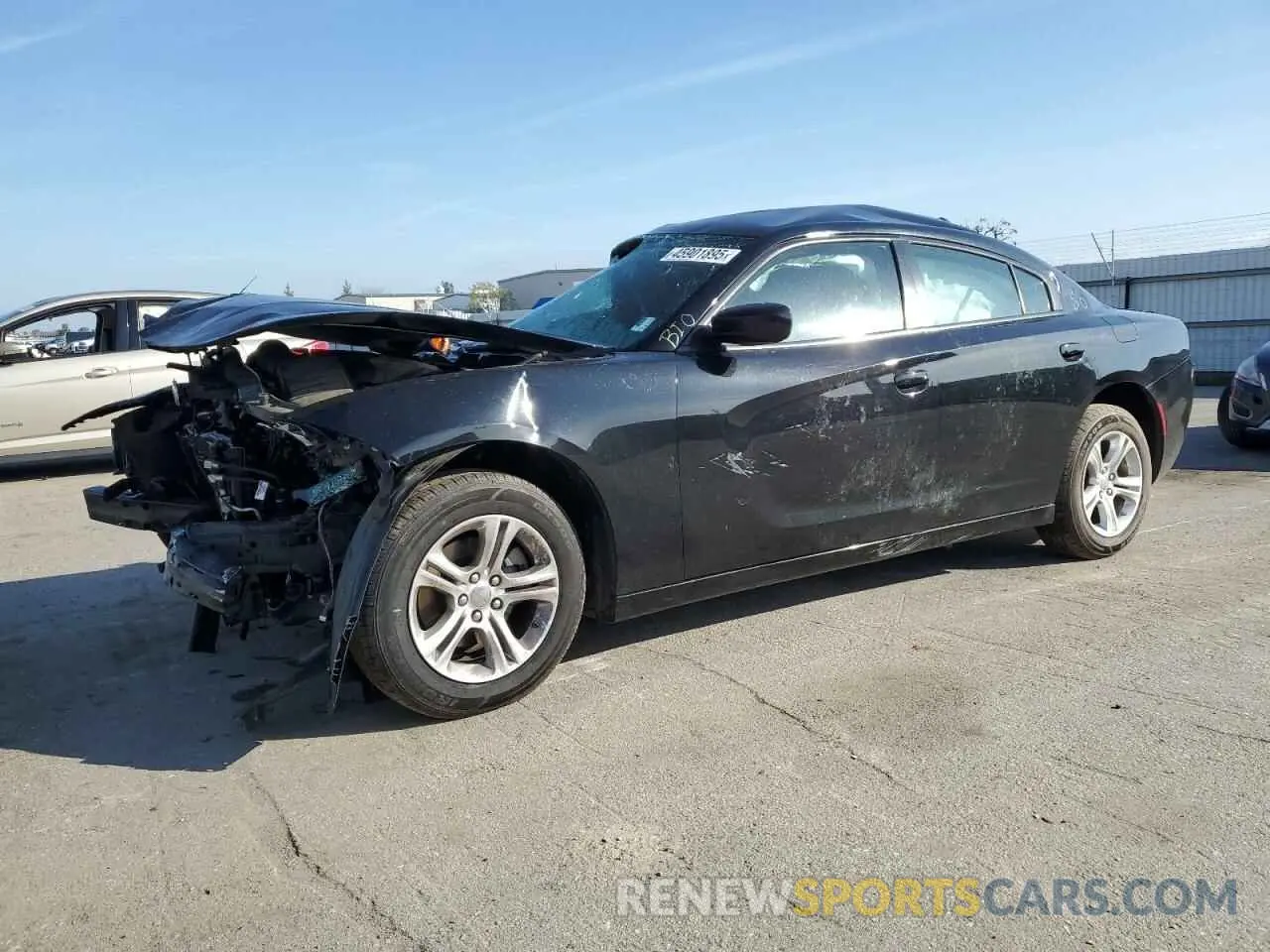 1 fotografías del automóvil dañado 2C3CDXBG0NH250561 DODGE CHARGER 2022