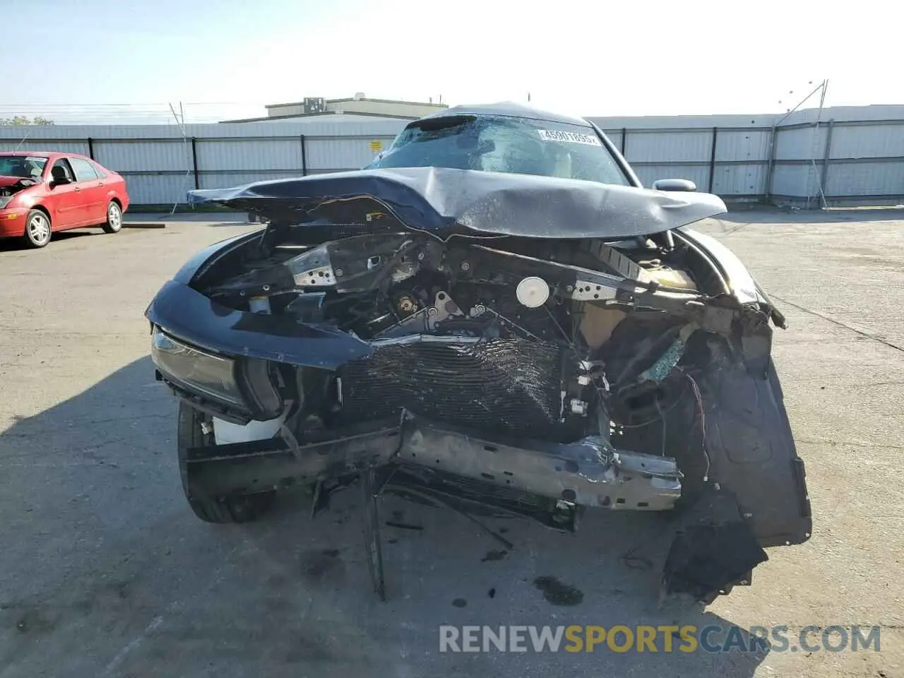 5 fotografías del automóvil dañado 2C3CDXBG0NH250561 DODGE CHARGER 2022