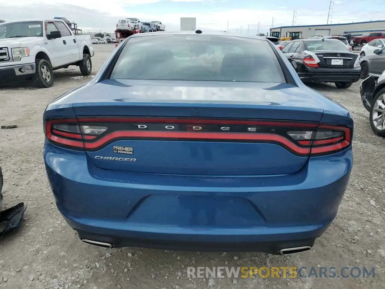 6 fotografías del automóvil dañado 2C3CDXBG1NH255476 DODGE CHARGER 2022