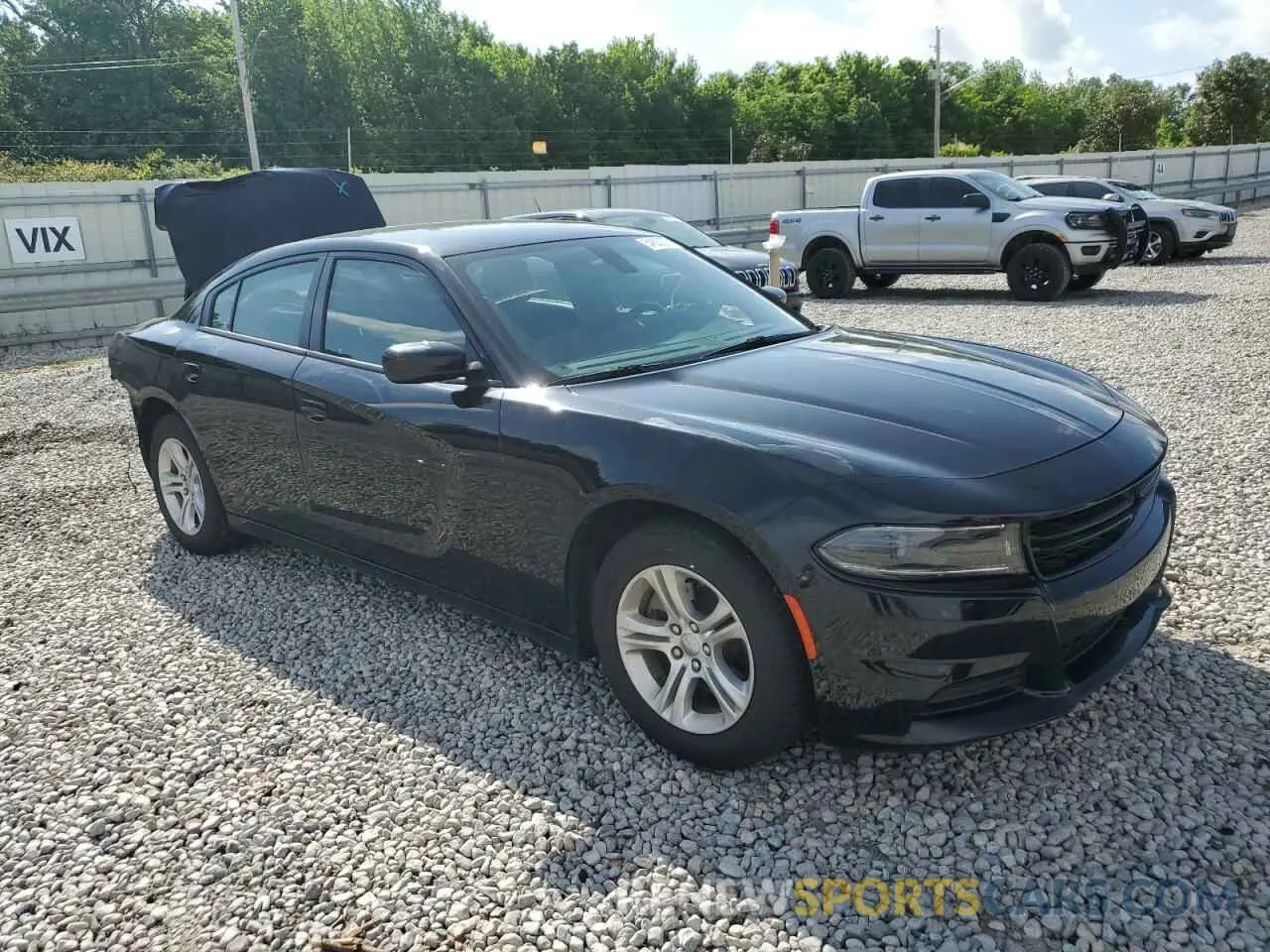 4 fotografías del automóvil dañado 2C3CDXBG1NH258927 DODGE CHARGER 2022
