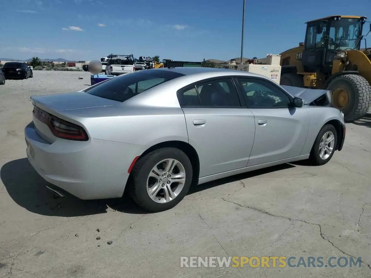 3 fotografías del automóvil dañado 2C3CDXBG2NH129398 DODGE CHARGER 2022