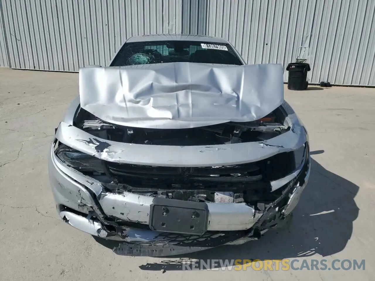 5 fotografías del automóvil dañado 2C3CDXBG2NH129398 DODGE CHARGER 2022