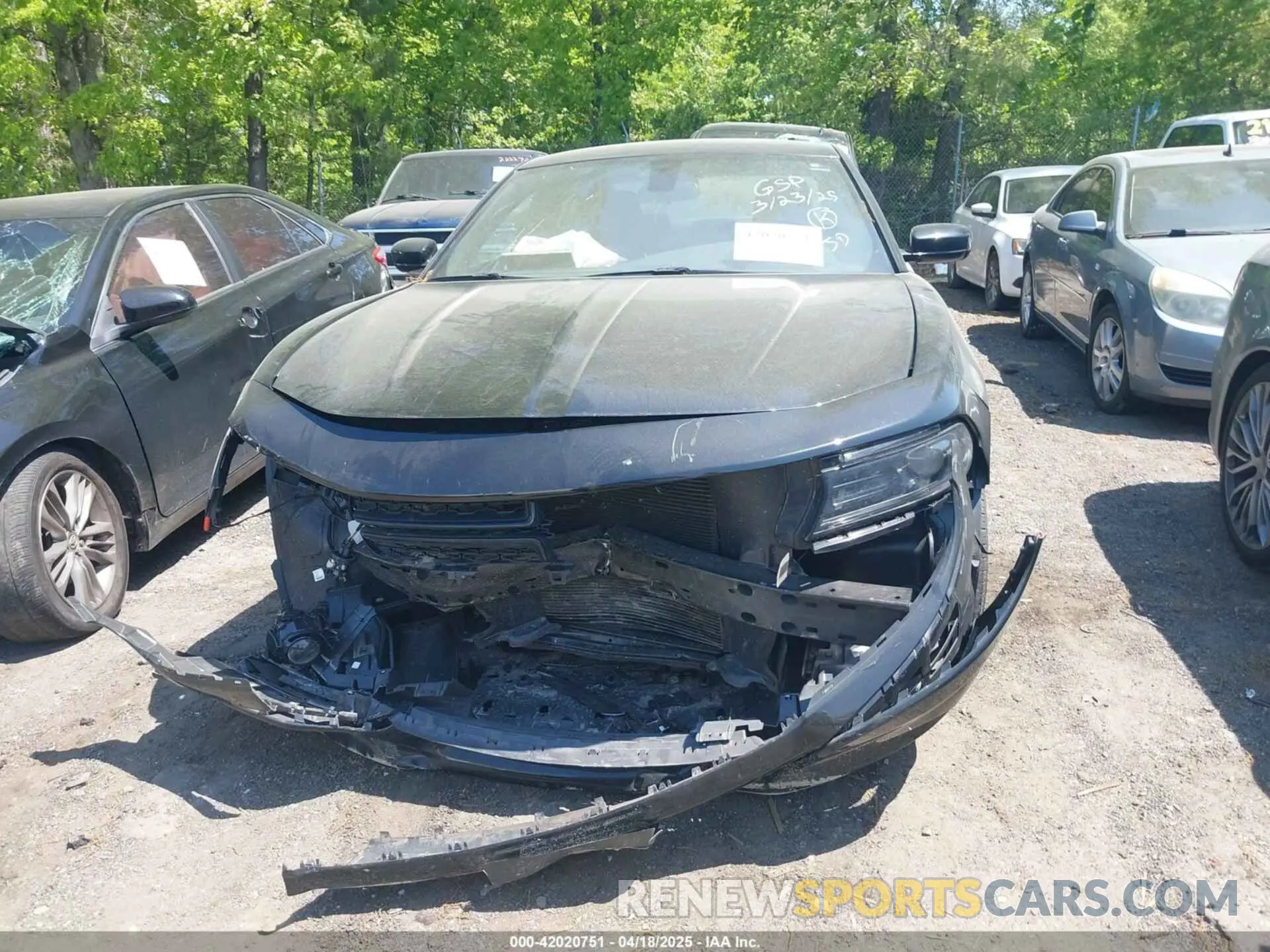 12 fotografías del automóvil dañado 2C3CDXBG2NH141227 DODGE CHARGER 2022