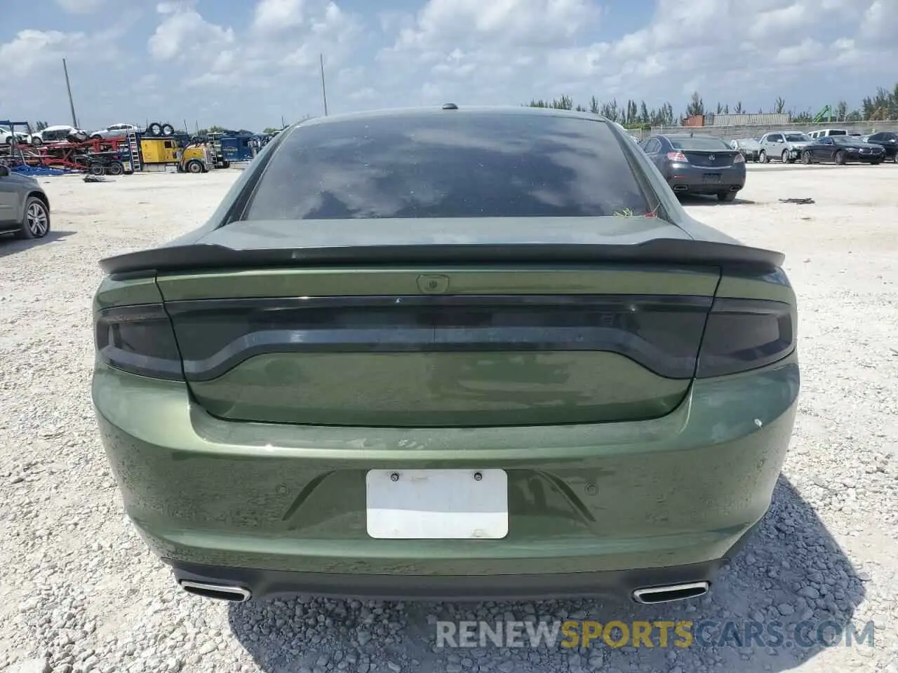6 fotografías del automóvil dañado 2C3CDXBG2NH150140 DODGE CHARGER 2022