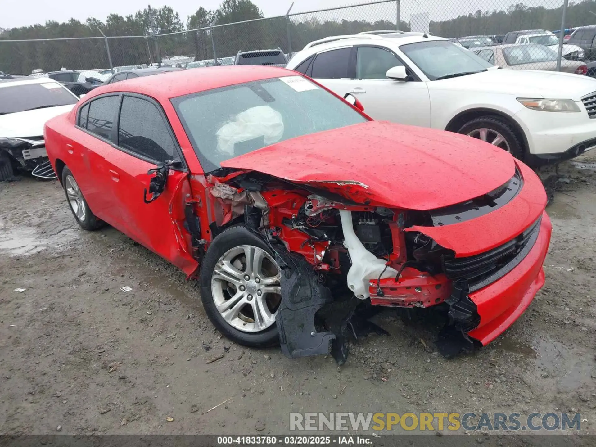 1 fotografías del automóvil dañado 2C3CDXBG2NH162319 DODGE CHARGER 2022