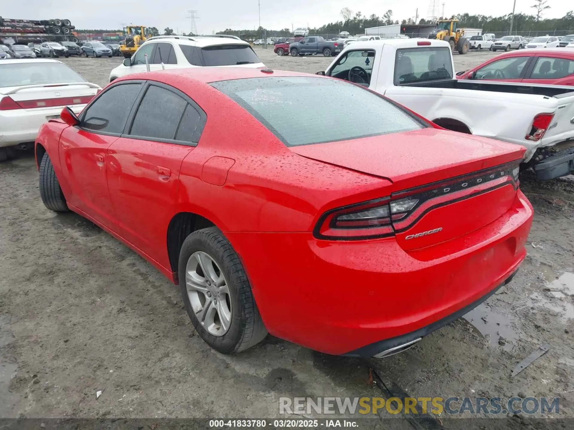 3 fotografías del automóvil dañado 2C3CDXBG2NH162319 DODGE CHARGER 2022