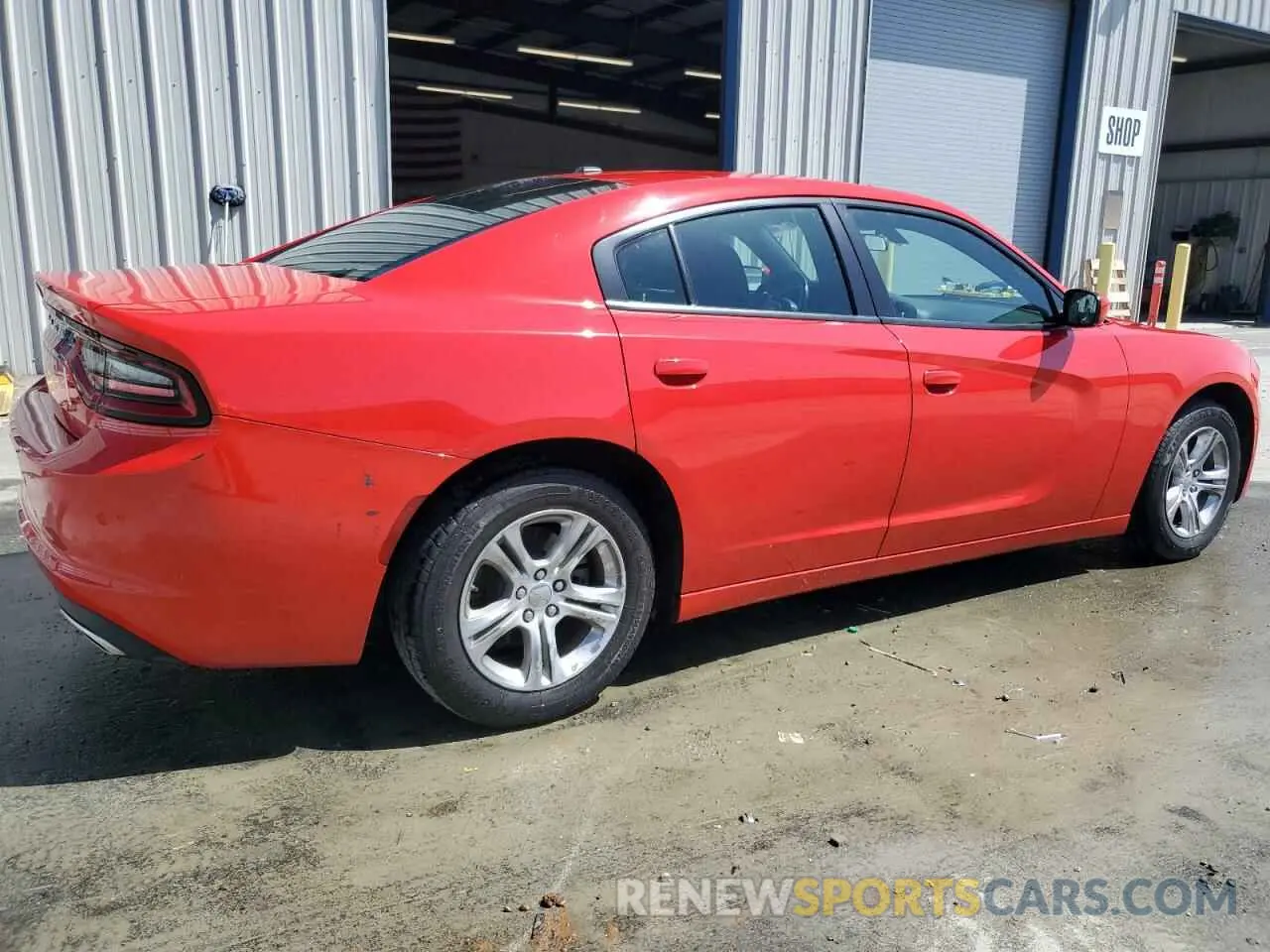 3 fotografías del automóvil dañado 2C3CDXBG2NH192565 DODGE CHARGER 2022
