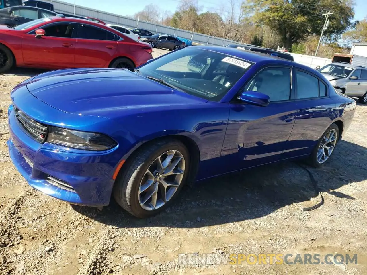 1 fotografías del automóvil dañado 2C3CDXBG2NH202866 DODGE CHARGER 2022