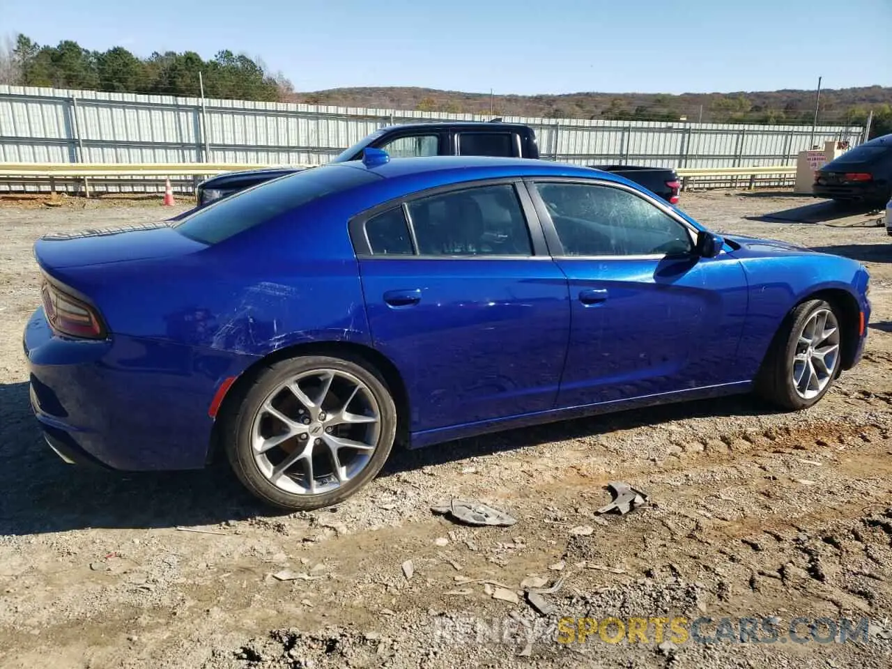 3 fotografías del automóvil dañado 2C3CDXBG2NH202866 DODGE CHARGER 2022