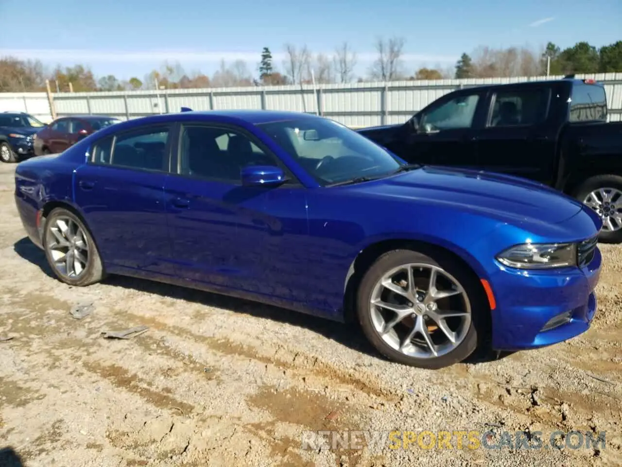 4 fotografías del automóvil dañado 2C3CDXBG2NH202866 DODGE CHARGER 2022