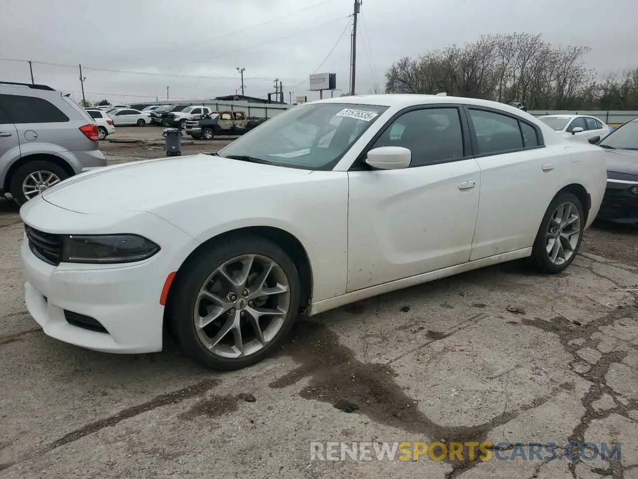 1 fotografías del automóvil dañado 2C3CDXBG2NH216878 DODGE CHARGER 2022