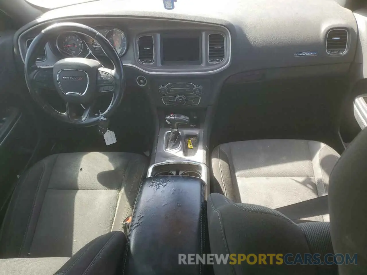 8 fotografías del automóvil dañado 2C3CDXBG2NH217237 DODGE CHARGER 2022