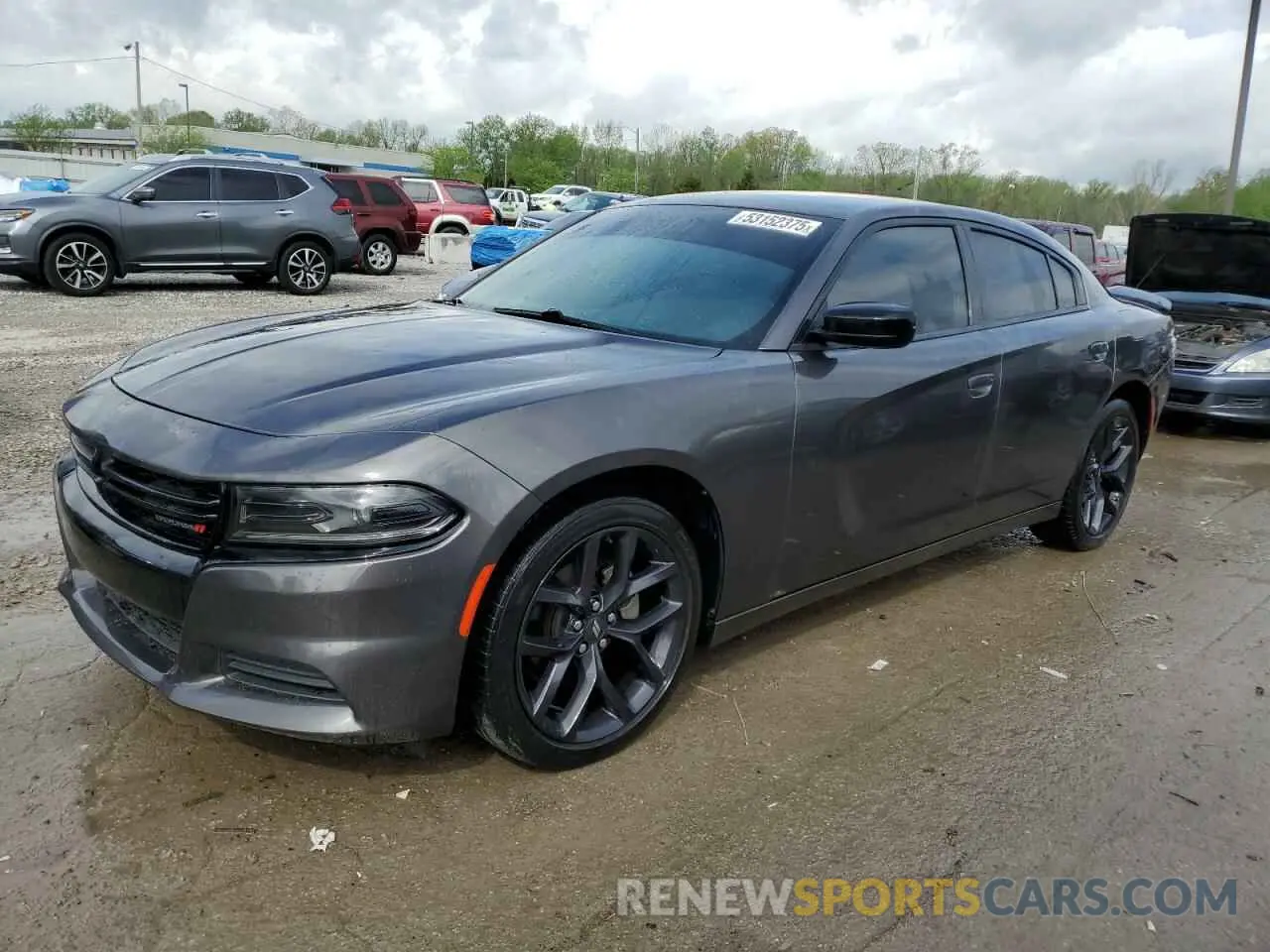 1 fotografías del automóvil dañado 2C3CDXBG2NH224737 DODGE CHARGER 2022