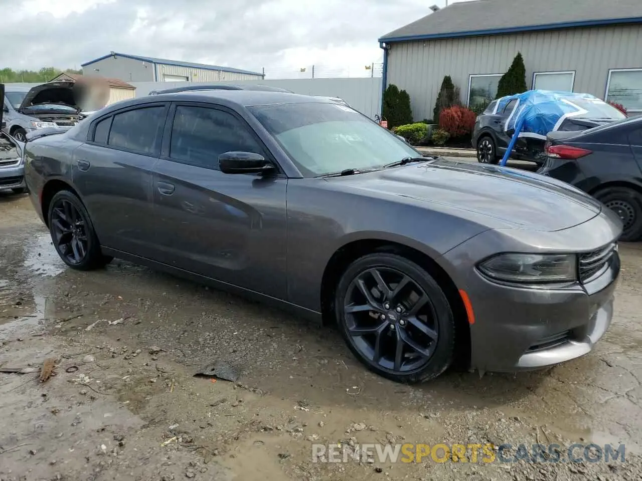 4 fotografías del automóvil dañado 2C3CDXBG2NH224737 DODGE CHARGER 2022