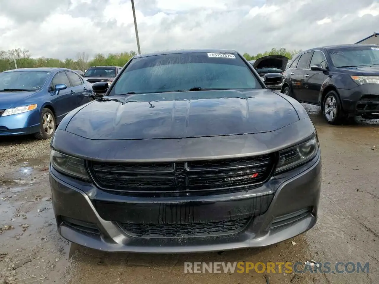 5 fotografías del automóvil dañado 2C3CDXBG2NH224737 DODGE CHARGER 2022