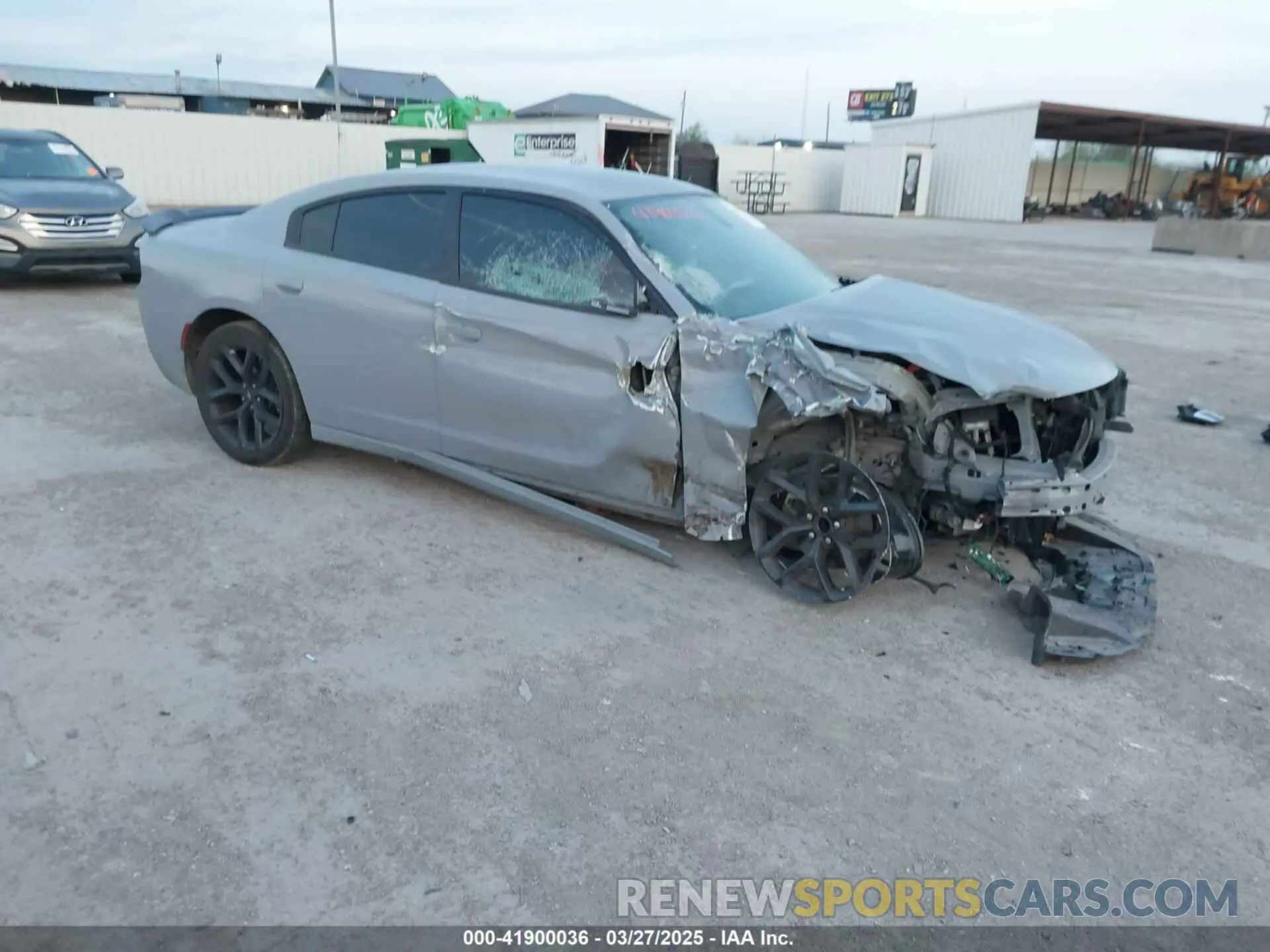 1 fotografías del automóvil dañado 2C3CDXBG3NH122797 DODGE CHARGER 2022