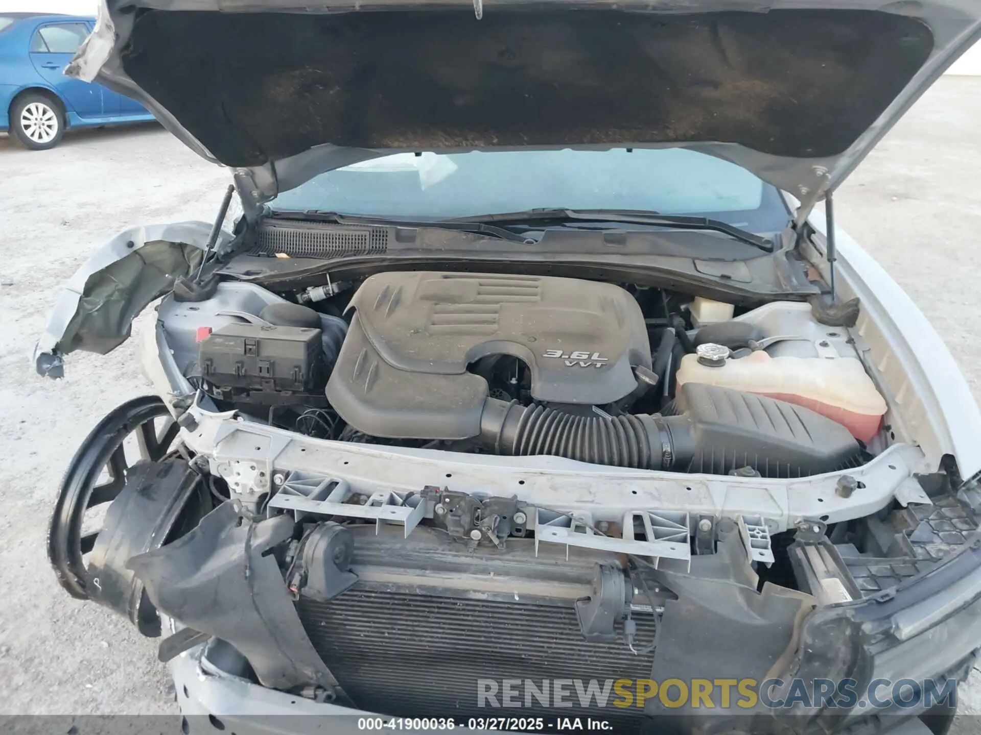 10 fotografías del automóvil dañado 2C3CDXBG3NH122797 DODGE CHARGER 2022
