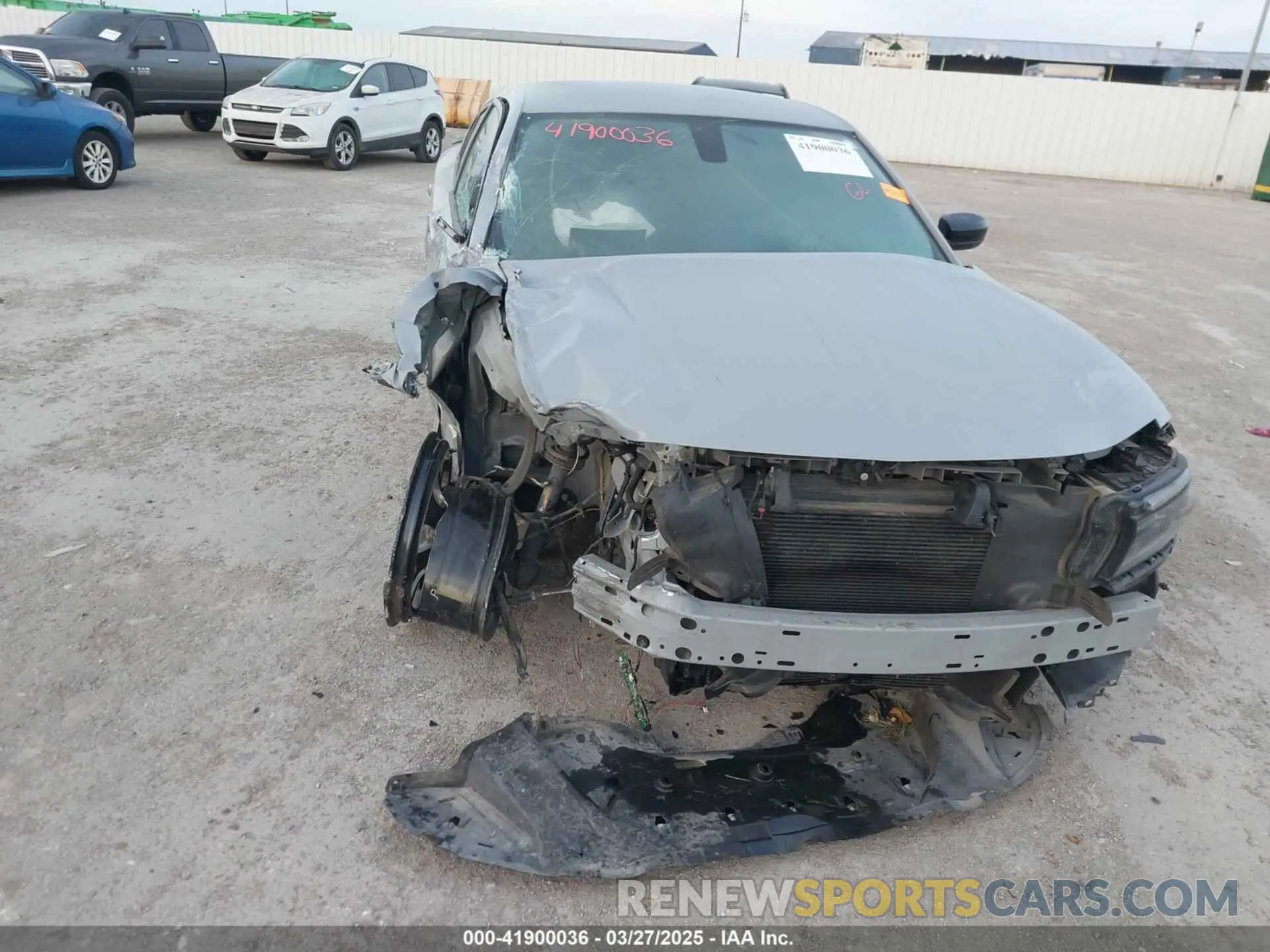 6 fotografías del automóvil dañado 2C3CDXBG3NH122797 DODGE CHARGER 2022