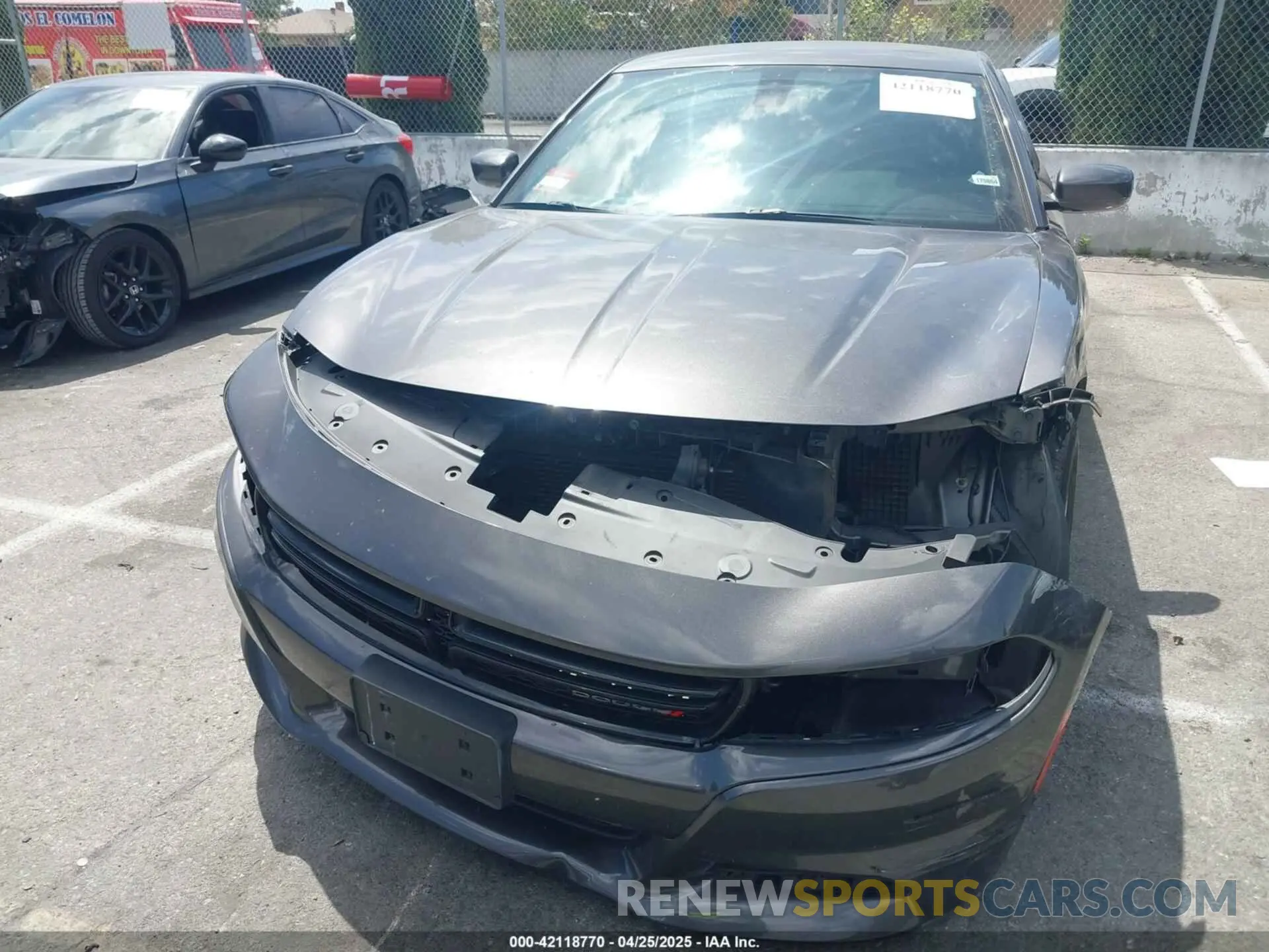 12 fotografías del automóvil dañado 2C3CDXBG3NH208949 DODGE CHARGER 2022