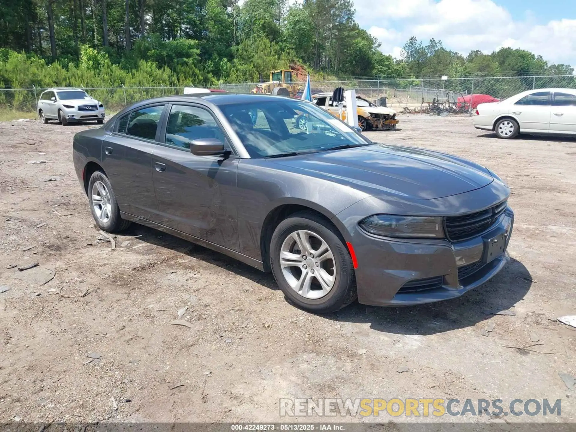 1 fotografías del automóvil dañado 2C3CDXBG3NH250831 DODGE CHARGER 2022