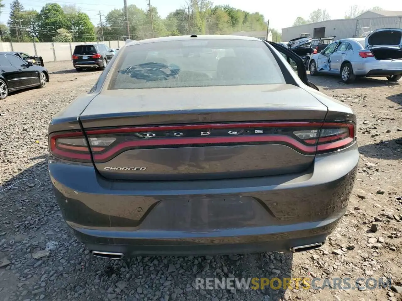6 fotografías del automóvil dañado 2C3CDXBG3NH255298 DODGE CHARGER 2022