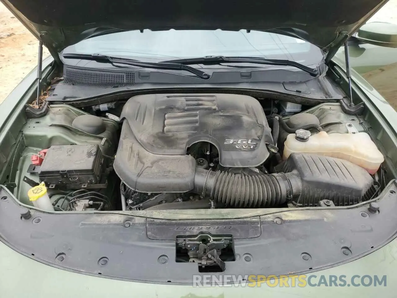 12 fotografías del automóvil dañado 2C3CDXBG3NH255821 DODGE CHARGER 2022