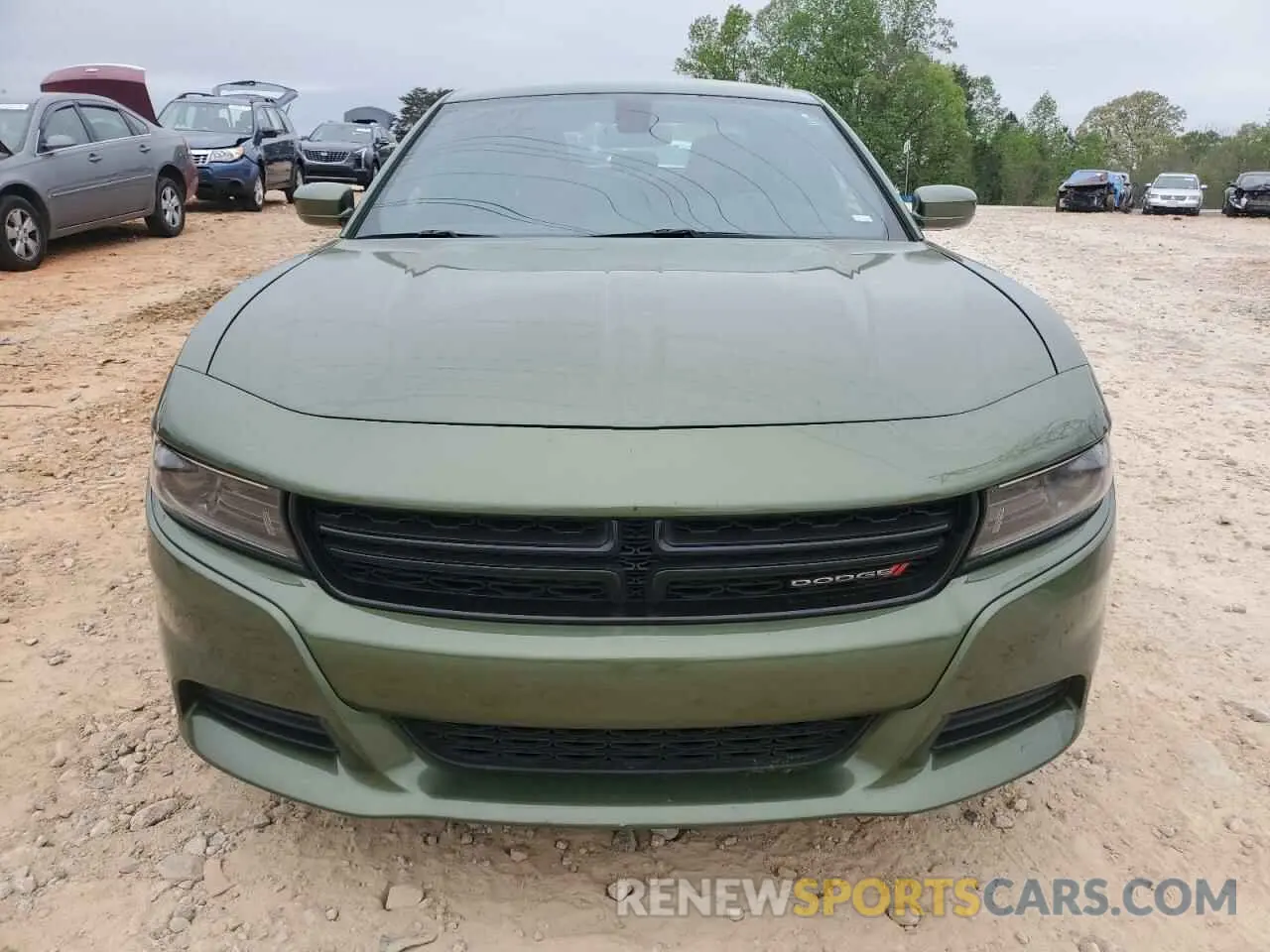 5 fotografías del automóvil dañado 2C3CDXBG3NH255821 DODGE CHARGER 2022