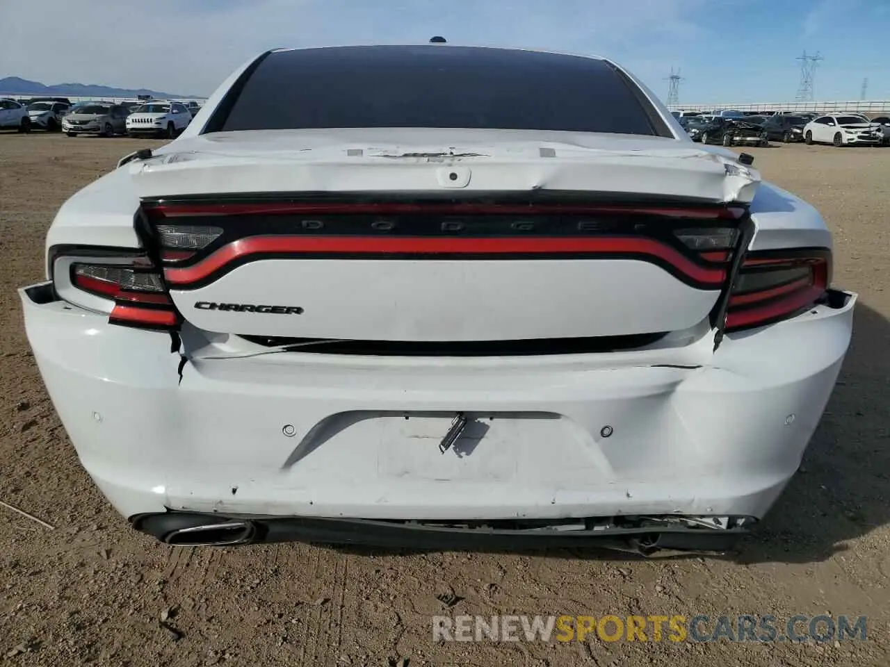 6 fotografías del automóvil dañado 2C3CDXBG4NH246254 DODGE CHARGER 2022