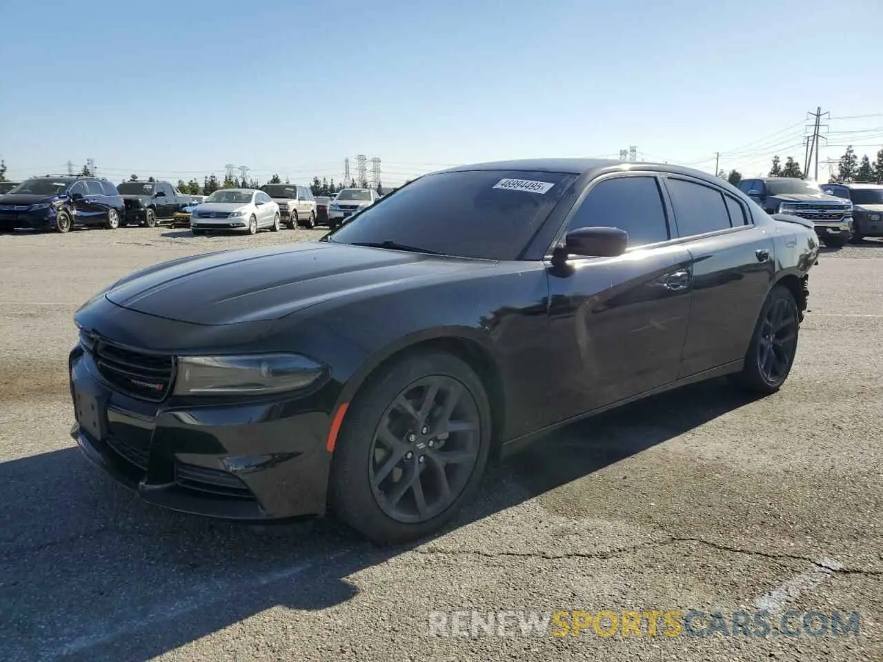 1 fotografías del automóvil dañado 2C3CDXBG6NH110708 DODGE CHARGER 2022