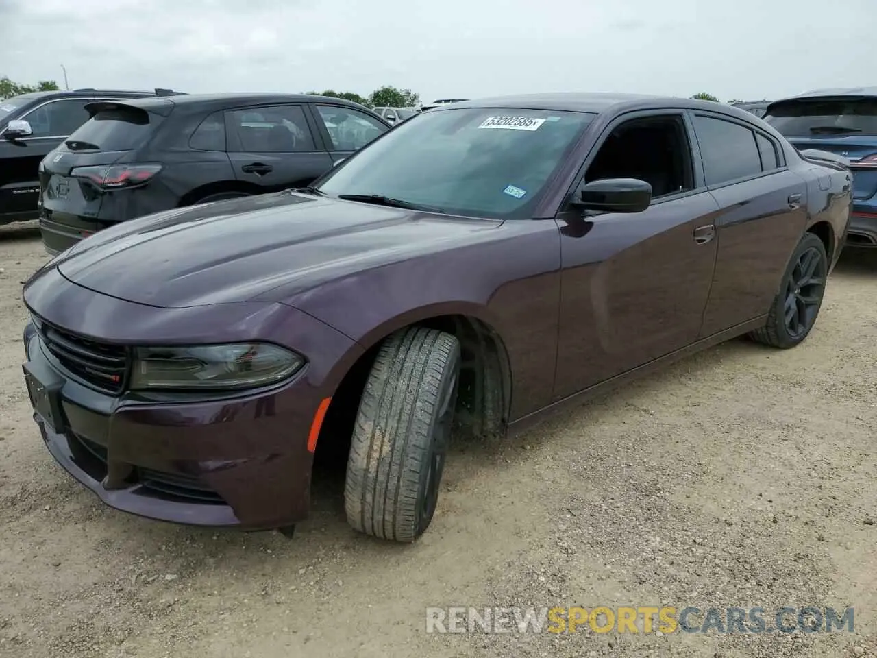 1 fotografías del automóvil dañado 2C3CDXBG6NH115231 DODGE CHARGER 2022