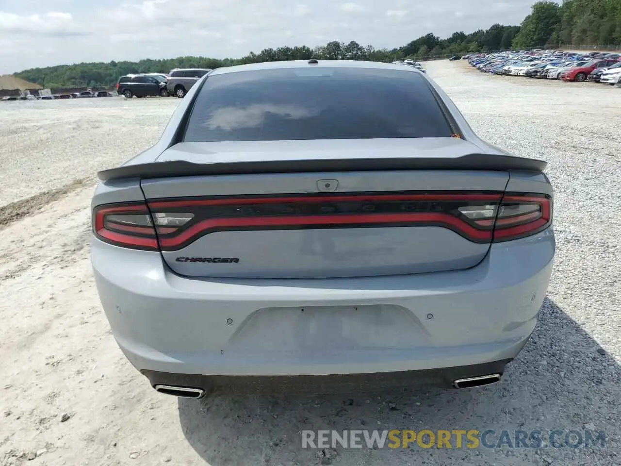 6 fotografías del automóvil dañado 2C3CDXBG6NH139058 DODGE CHARGER 2022