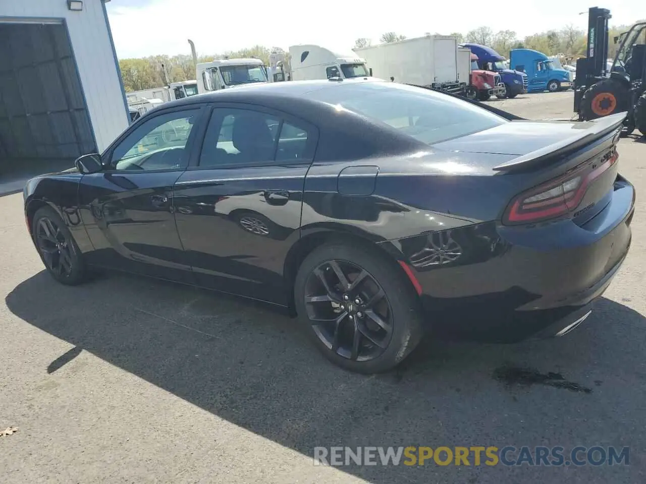 2 fotografías del automóvil dañado 2C3CDXBG6NH153669 DODGE CHARGER 2022