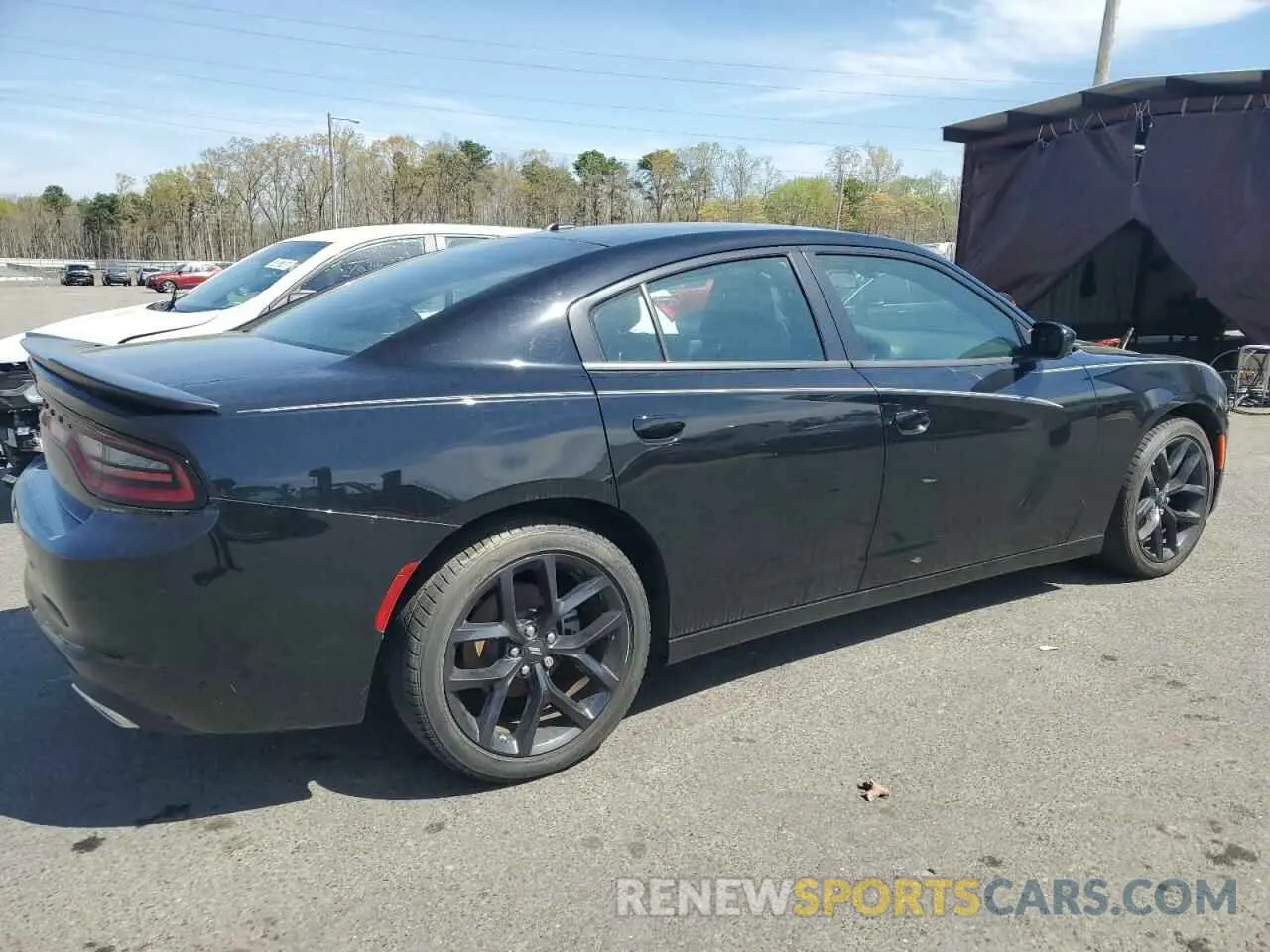 3 fotografías del automóvil dañado 2C3CDXBG6NH153669 DODGE CHARGER 2022