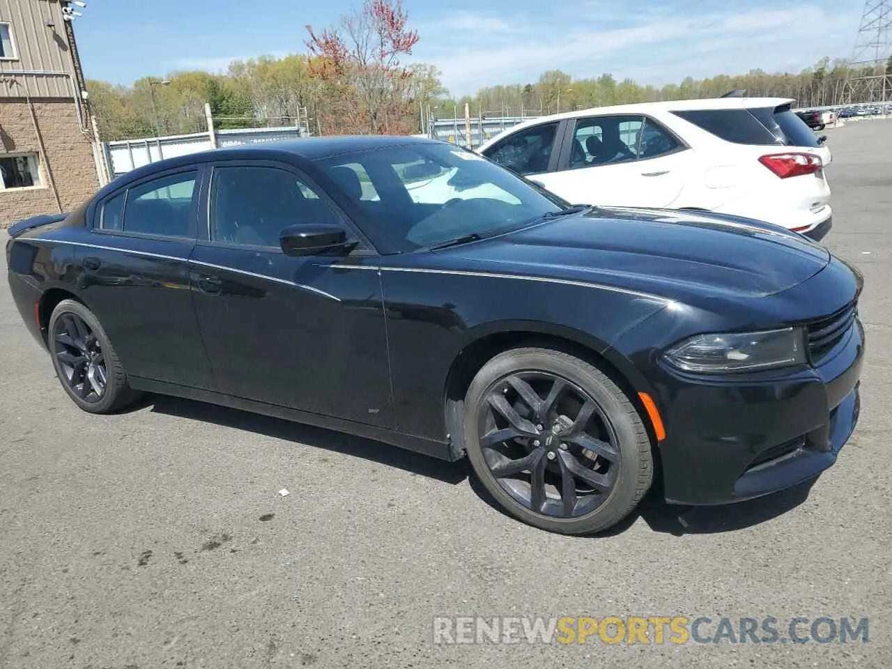 4 fotografías del automóvil dañado 2C3CDXBG6NH153669 DODGE CHARGER 2022